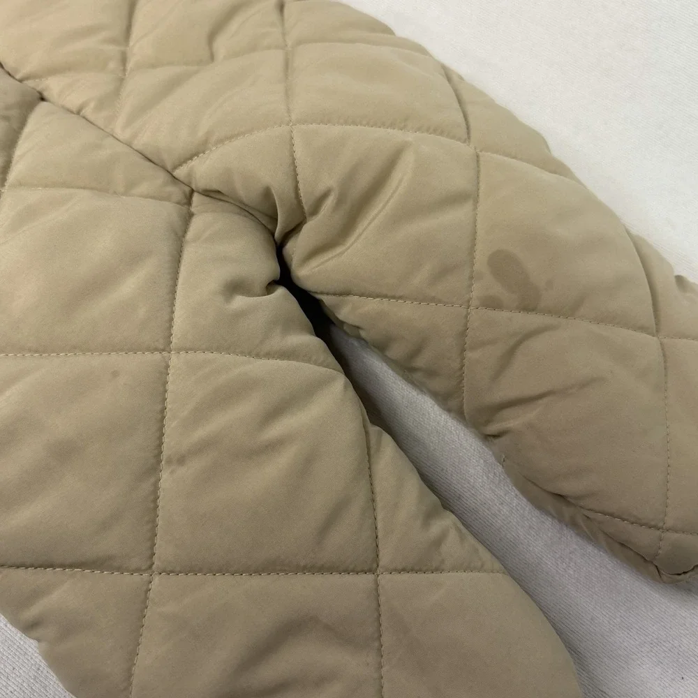 Carter's Baby Snowsuit Quilted Bear Ear Hooded Sherpa Lined Pram 6 Months